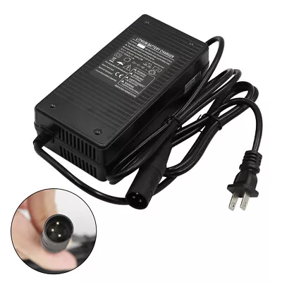 42V 2A Power Charger Adapter Cannon Head XLR Fits 36V Lithium Li-Ion Battery • $28.49