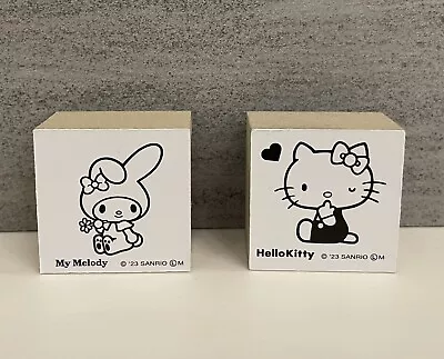 Sanrio Hello Kitty And My Melody Wooden Stamps ♡ From Japan • $7.14