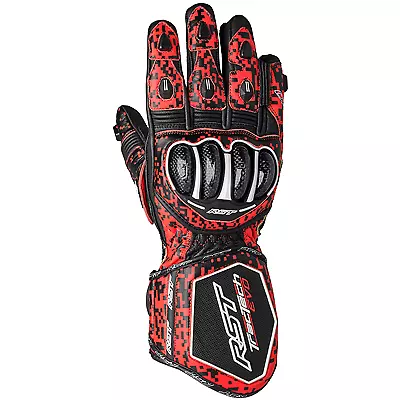 Rst Tractech Evo 4 Ce Mens Race Kangaroo Motorcycle Glove -flo Red 2024 Small 8 • $124.49