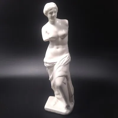 Venus De Milo 11.5 Inches Greek Goddess Statue White Ceramic Figure Art Decor • $12