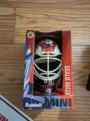 Vintage Boxed 1990s 🦬 Buffalo Sabres Riddell Mini Goalie Mask • $15.98