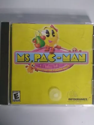 Ms. Pac-Man: Quest For The Golden Maze PC 2001 CD-ROM Game. Great Condition CIB • $6.95