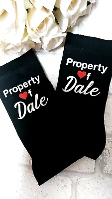 £5.49 • Buy Personalised  Gift Valentines Socks For Him Or Her/Them/ Wife/ Husband