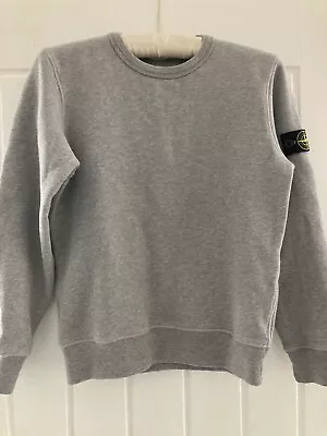 £35 • Buy Boys Junior Stone Island Jumper Approx Age 10-11