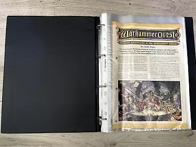 Games Workshop: Classic Warhammer Quest White Dwarf & Citadel Journal Articles • £5