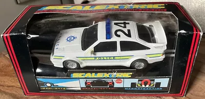 £100 • Buy Scalextric C137 Cosworth Police Car Boxed Model Car By HORNBY Genuine & Original