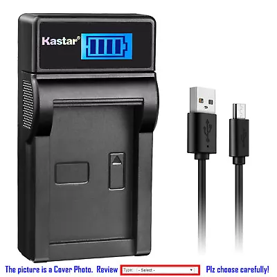 Kastar Battery LCD USB Charger For Konica Minolta NP-400 & Dimage A1 Dimage A2 • $7.99