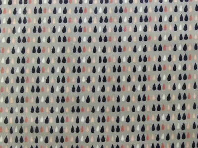 Rico Laminated Cotton Vinyl Fabric Grey - Per Metre • £11.49