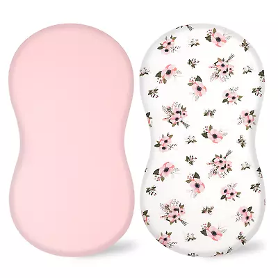 Cotton Fitted Bassinet Sheets For Baby Boy Girl Fit For Halo Bassinet Swivel Sl • $24.79