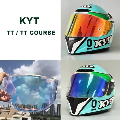 Motorcycle Helmet Sun Visor For KYT TT COURSE Windshield Anti-UV Helmet Cover • $23.99