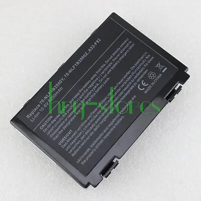 Laptop Battery For Asus F82 K60IJ K50IJ K50I K60I X8D Fits P/N A32-F82 A32-F52 • $20.05