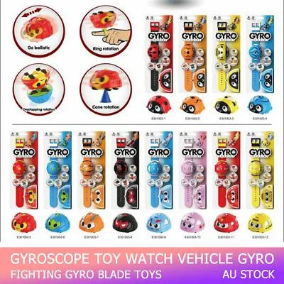 Gyroscope Watch Toy Car Spinning Watch Car Beyblades Arena Gyro Fighting Vehicle • $198.88