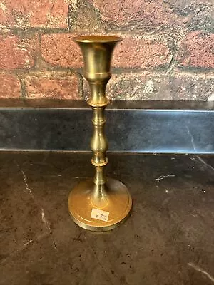 Vintage Hosley Solid Brass Candlestick Candle Holder • $12