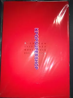 G-Dragon 2013 First One Of A Kind Would Tour Pamphlet New Sealed Rare BigBang • $39.90