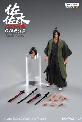 $79.99 • Buy TW2149A: TWTOYS Vagabond Sasaki Kojiro 1/12 Action Figure - Standard Version