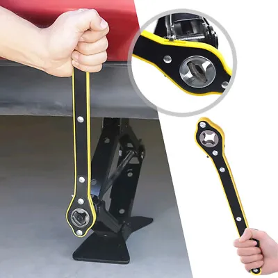 13.3 Inch Car Tire Wheel Lug Jack Ratchet Wrench Hand Tool Auto Car Accessories • $19.92