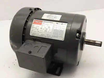 Dayton 2N865T 1/2 HP 208-230/460V 1725RPM 3PH 56 Frame TEFC Motor • $94.99