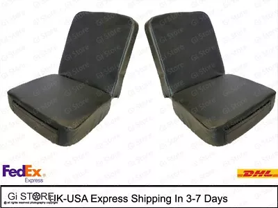 Vinyl Jeep Seat Covers And FoamX2 Seats Per Order CJ-2A CJ-3A CJ-3B M38 M38A1 • $384.99