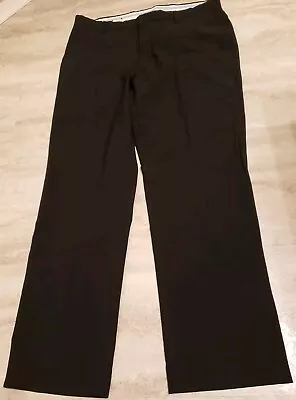 Footjoy 38 X 34 Black Flat Front Golf Men's Dress Pants • $28.99