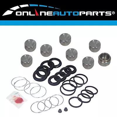 Front Brake Caliper Rubbers Pistons Repair Kit For 4Runner Surf 130 8/1991~1996 • $162.95