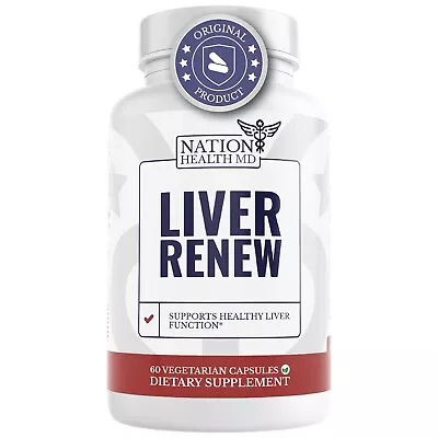 Nation Health MD Liver Renew Formula With Artichoke Extract • $59