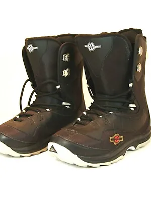 MORROW BIG RAIL Snowboard Boots MEN'S SIZE 9  Excellent Condition • $75.69