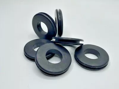 Rubber Grommets 3/4  ID X 1-1/4  OD 1/8  Groove (6 Pieces) • $10.49