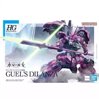 HG 1/144 Guel's Dilanza 'The Witch From Mercury' Model Kit Bandai Hobby • $22