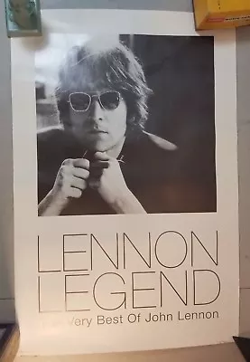 Vintage Poster Of John Lennon By Parophone Emi Capital Properties 1998 Yt3 • $19.99