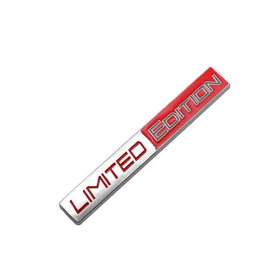 3D Limited Edition Metal Car Emblem Trunk Badge Fender Sticker Adhesive Decal • $3.94