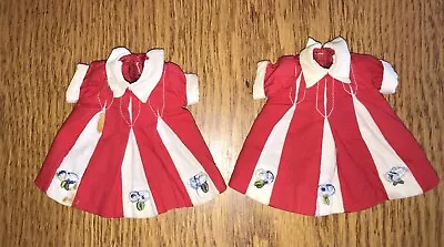 Vintage Penny Brite Doll 1960s Red Dresses -2 • $8