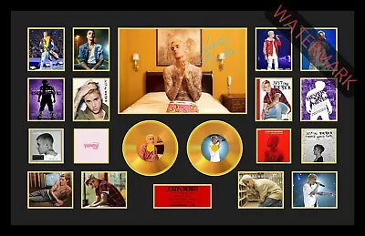 $199.99 • Buy New! Justin Bieber Yummy Intentions Signed Mini Gold Vinyl Record Ltd Ed Of 100 