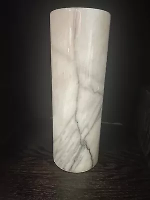 Marble Cylinder Candle Holder Vase Grave Site • £55.92