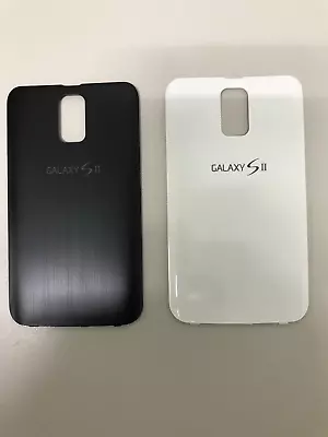 New OEM Samsung Galaxy S2  I727 Rear Back Cover Battery Door Black&White • $2.99