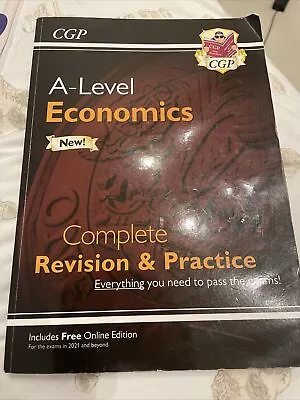 New A-Level Economics: Year 1 & 2 Complete Revision & Practice Book • £7