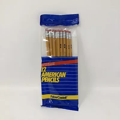 Faber Castell No. 2 #2 Pencils 12 American Made New Sealed Condition • $9.75