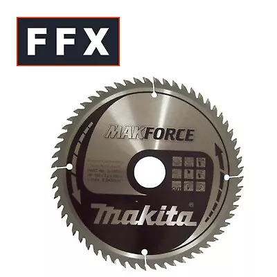 Makita B-32390 190mm X 30mm X 60T Circular Saw Blade 0088381421201  • £21.54