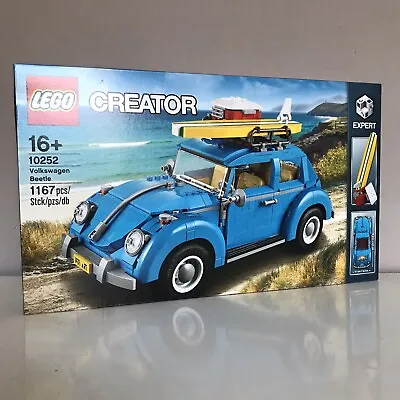 £99.89 • Buy New Sealed LEGO Creator Expert 10252 Volkswagon Beetle Retired Brickset Age 16+