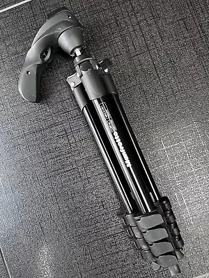 Manfrotto Compact MKC3-H01 Quick Release Pistol Grip Head Tripod (no Plate ) • £15