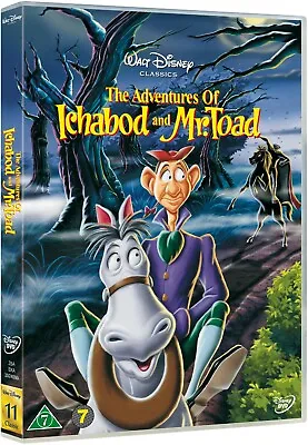  The Adventures Of Ichabod And Mr Toad - New Dvd • £5.85