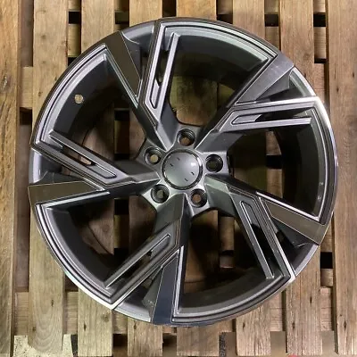 $869 • Buy 18  Rs6 Style Gunmetal Machine Wheels Rims Fit Vw Volkswagen Cc Passat Jetta Sel