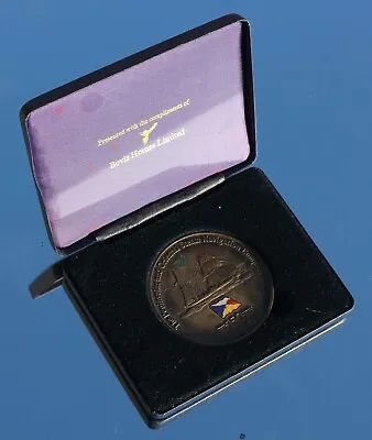 P&o Line Ss Canberra Era Unusual 150 Anniversary Company Medallion • £30