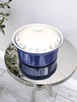 Vintage Jane Asher @ Debenhams 1980 Oven To Table Casserole Dish With Recipe • £16