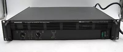 MACKIE FR SERIES M1200 AMPLIFIER - Tested And Working! • $229.95