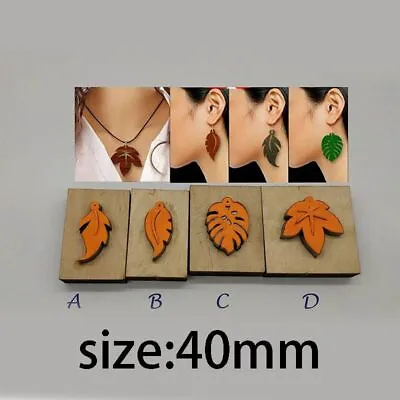 Leather Earrings Ornaments Cutting Mold Japan Steel Blade Rule Leather Crafts • $38.83