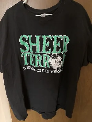 Sheer Terror 35 Years T-Shirt XXXL Nyhc Hardcore Agnostic Front Madball • $21.99