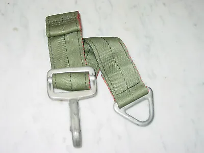 Military Dark Green Parachute Harness D Clip! • $19.95