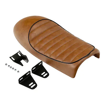 Motorcycle Vintage Cafe Racer Hump Saddle Seat Fit For Honda CB Suzuki GS Yamaha • $33.89