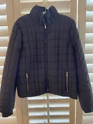 J Crew Women's Puffer Jacket Large - Black • $32.50