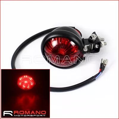 Motorcycle Vintage LED Tail Light Scrambler Stop Lights Rear Lamp For Cafe Racer • $16.83